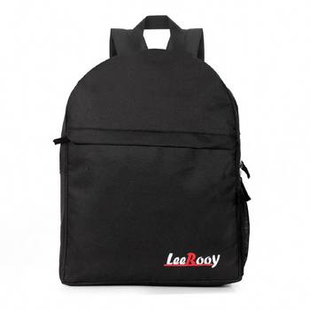 LeeRooy Print Plain Black Backpack 2