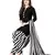 BLACK SYNTHETIC PRINTED SOFT DRESS MATERIAL UNSTITCHED