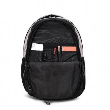 LeeRooy Blue & Black Multi Pocket Big Laptop Backpack 5