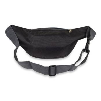 NFI essentials Waist Pack Travel Handy Hiking Zip Pouch Document Money Phone Belt Sport Bag Bum Bag Men and Women (Blue) 5