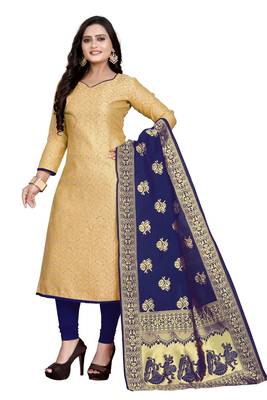 gold art_silk dress-materials 5