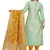 green art_silk dress-materials