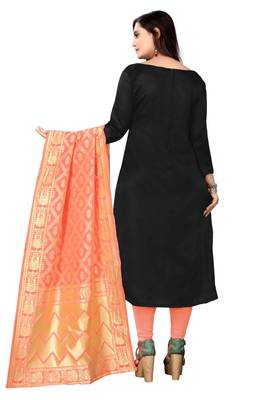black art_silk dress-materials 4