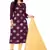 purple art_silk dress-materials