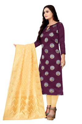 purple art_silk dress-materials 3