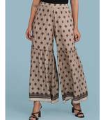 Grey Printed Sharara