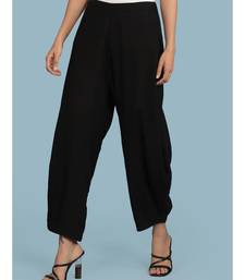 Black Dhoti Pants