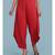 Red Dhoti Pants