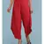 Red Dhoti Pants