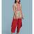 Red Dhoti Pants