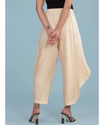 Beige Dhoti Pants 1