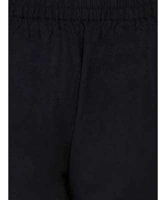 black cotton flex petal pants 2