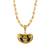 SILVER SHINE Elegant  Gold Plated Designer Necklace Shiva OM Trishul  Pendant  Chain Jewellery For Man And Boy