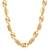 SILVER SHINE Elegant  Gold Plated Designer Necklace Shiva OM Trishul  Pendant  Chain Jewellery For Man And Boy