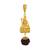 SILVER SHINE Gold Plated Classic designer Pendant Locket Shiv Ji Trishul Pendant  Jewellers For Man And Boy