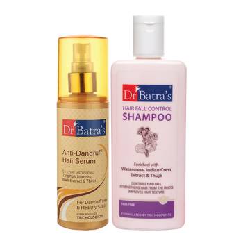 Anti Dandruff Hair Serum and Hairfall Control Shampoo- 200 ml 1