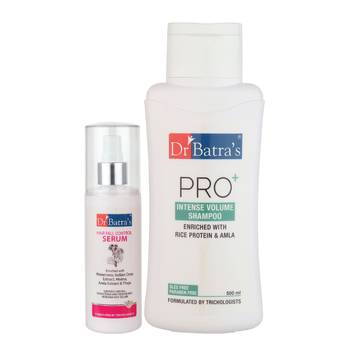 Hair Fall Control Serum-125 ml and Pro+ Intense Volume Shampoo - 500 ml 1