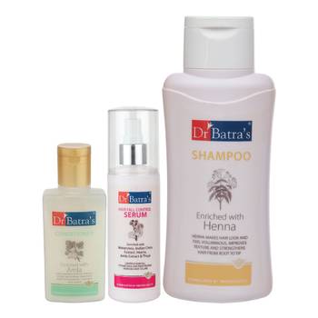 Hair Fall Control Serum-125 ml, Conditioner - 100 ml and Normal Shampoo - 500 ml 1