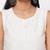Schiffli-embroidered crop top