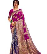 Mameraa  Bollywood Banarasi Jacqurd Designer Saree