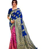 Mameraa  Bollywood Banarasi Jacqurd Designer Saree