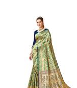 Mameraa  Bollywood Banarasi Jacqurd Designer Saree
