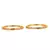 Gold Plated Stone Studded Set of Two Bangles