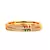Gold Plated Stone Studded Set of Two Bangles