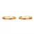 Gold Plated Stone Studded Set of Four Bangles