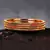 Gold Plated Stone Studded Set of Four Bangles