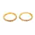 Gold Plated Stone Studded Set of Four Bangles