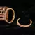 Gold Plated Stone Studded Set of Four Bangles