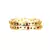 Gold Plated Stone Studded Set of Two Bangles