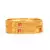 Gold Plated Set of Two Bangles