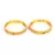 Gold Plated Set of Two Bangles