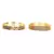 Gold Plated Stone Studded Set of Six Bangles