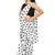 Kids Readymade White Saree With Black Blouse For Girls 