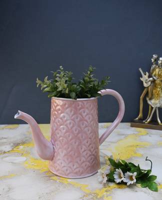 Blush Pink Jug Planter cum Avse 1