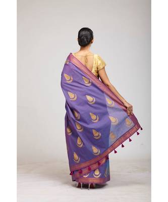 mauve cotton sarees 4