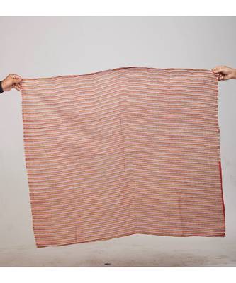 maroon jute sarees 5