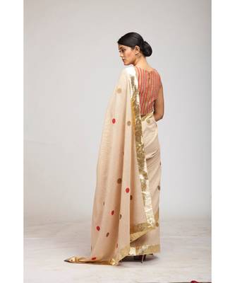 red jute sarees 4