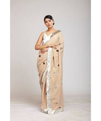 silver jute sarees 2
