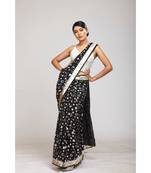 BLACK georgette sarees