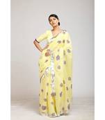 lemon cotton sarees