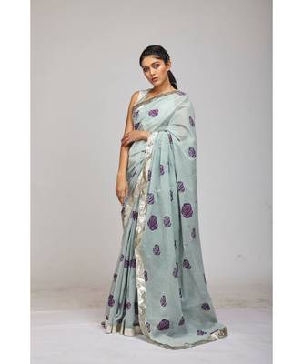 green cotton sarees 3
