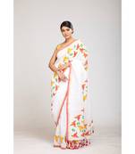 white cotton sarees