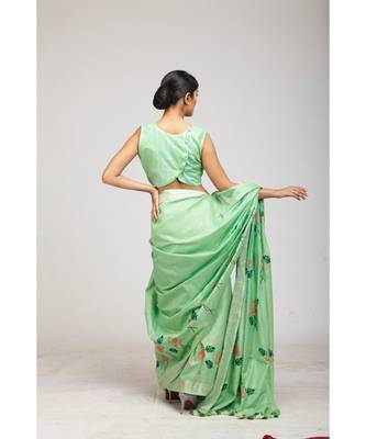 green cotton sarees 4