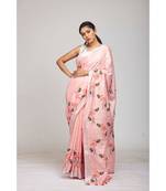 pink cotton sarees