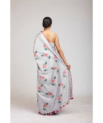grey cotton sarees 4