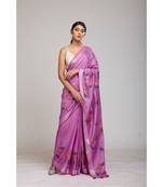 mauve cotton sarees
